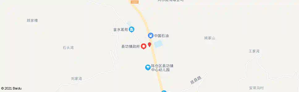 宝鸡县功镇_公交站地图_宝鸡公交_妙搜公交查询2025