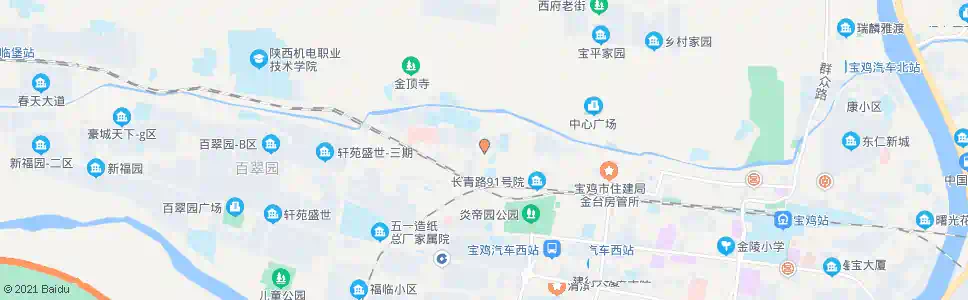 宝鸡西关_公交站地图_宝鸡公交_妙搜公交查询2025