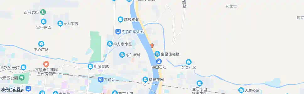 宝鸡蜂业公司_公交站地图_宝鸡公交_妙搜公交查询2025