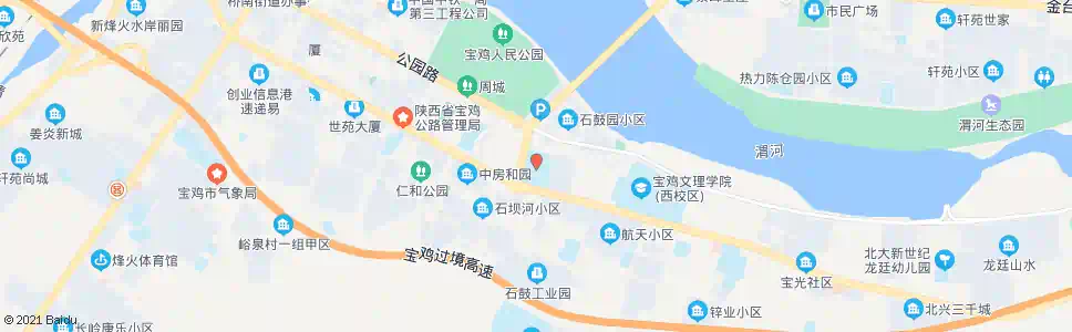 宝鸡体育场_公交站地图_宝鸡公交_妙搜公交查询2025
