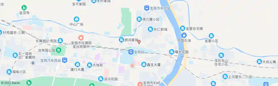 宝鸡老车站口_公交站地图_宝鸡公交_妙搜公交查询2025