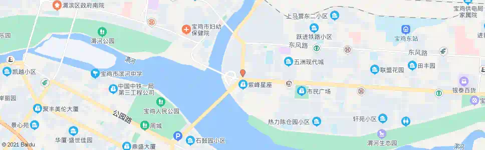 宝鸡宝烟路_公交站地图_宝鸡公交_妙搜公交查询2025