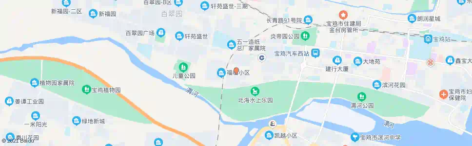 宝鸡渭工路西段_公交站地图_宝鸡公交_妙搜公交查询2025