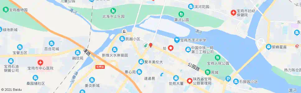 宝鸡胜利桥南时代数码广场_公交站地图_宝鸡公交_妙搜公交查询2025