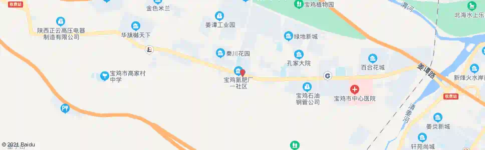 宝鸡孔家庄_公交站地图_宝鸡公交_妙搜公交查询2025