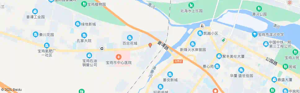 宝鸡宝鸡热电公司(三合村)_公交站地图_宝鸡公交_妙搜公交查询2025