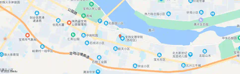宝鸡教育西路_公交站地图_宝鸡公交_妙搜公交查询2025
