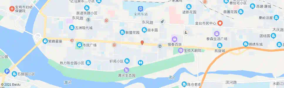 宝鸡冠森大世界_公交站地图_宝鸡公交_妙搜公交查询2025