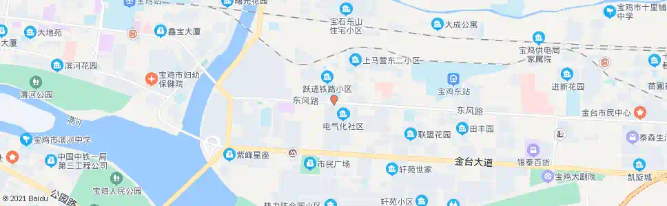 宝鸡上马营_公交站地图_宝鸡公交_妙搜公交查询2025
