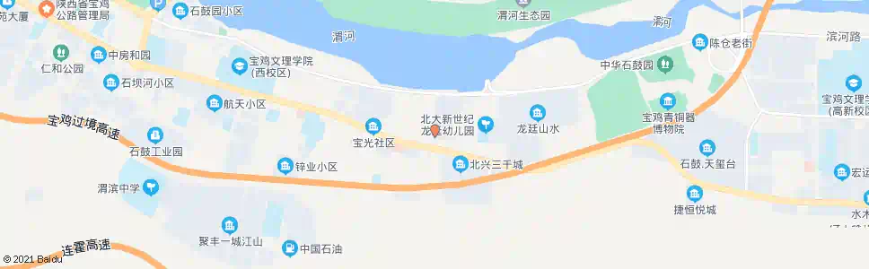 宝鸡铁五处小区北门_公交站地图_宝鸡公交_妙搜公交查询2025