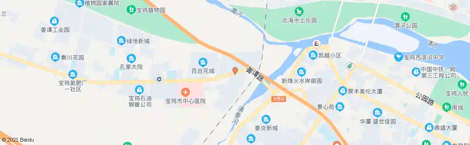 宝鸡宝鸡热电公司_公交站地图_宝鸡公交_妙搜公交查询2025