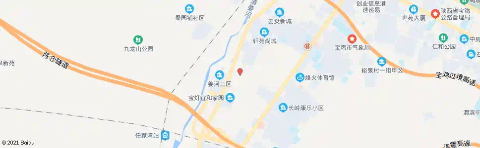 宝鸡北方照明电器公司_公交站地图_宝鸡公交_妙搜公交查询2025