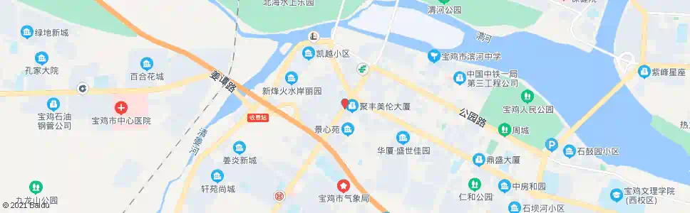 宝鸡火炬路口_公交站地图_宝鸡公交_妙搜公交查询2025