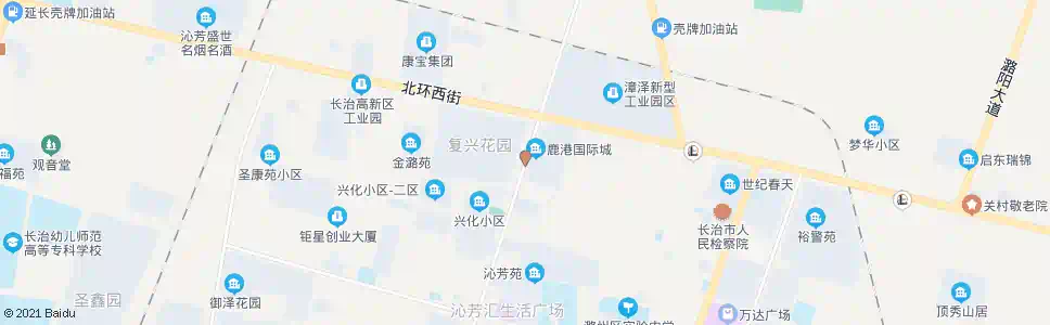 长治复兴小区_公交站地图_长治公交_妙搜公交查询2025