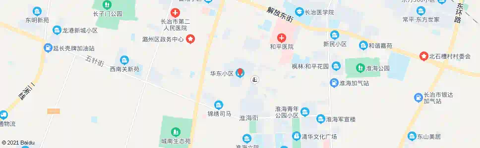长治华东小区_公交站地图_长治公交_妙搜公交查询2025