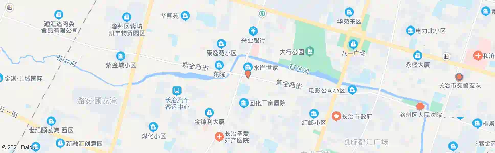 长治紫金西街口_公交站地图_长治公交_妙搜公交查询2025