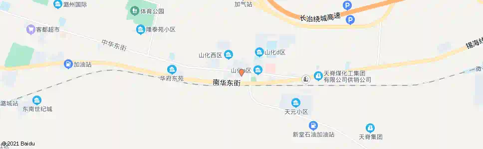 长治天脊生活区_公交站地图_长治公交_妙搜公交查询2025