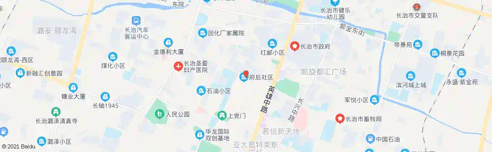 长治二中_公交站地图_长治公交_妙搜公交查询2025
