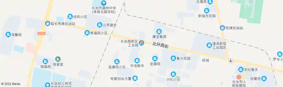 长治高新工业园区_公交站地图_长治公交_妙搜公交查询2025