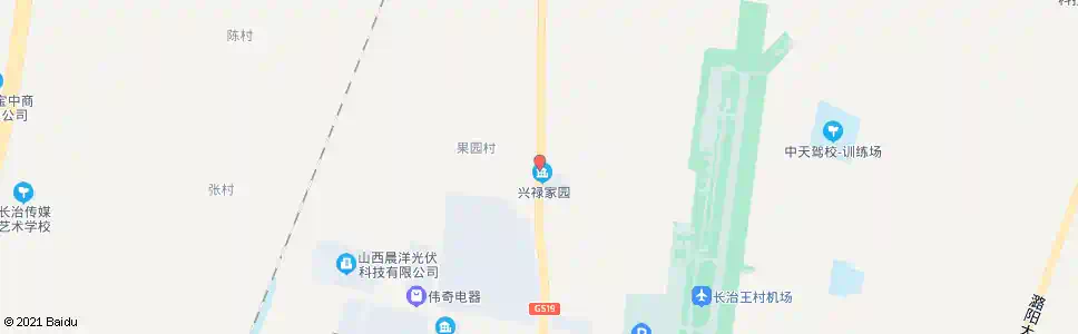 长治果园_公交站地图_长治公交_妙搜公交查询2025