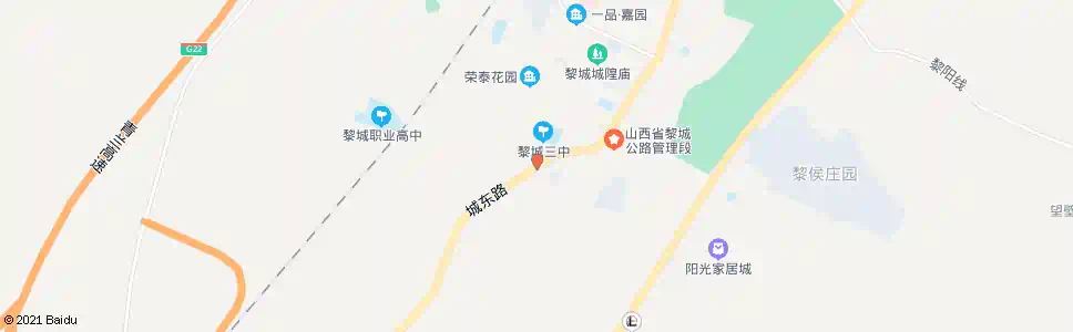 长治城东路口_公交站地图_长治公交_妙搜公交查询2025