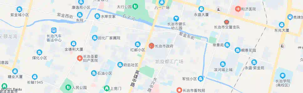 长治市政府_公交站地图_长治公交_妙搜公交查询2025