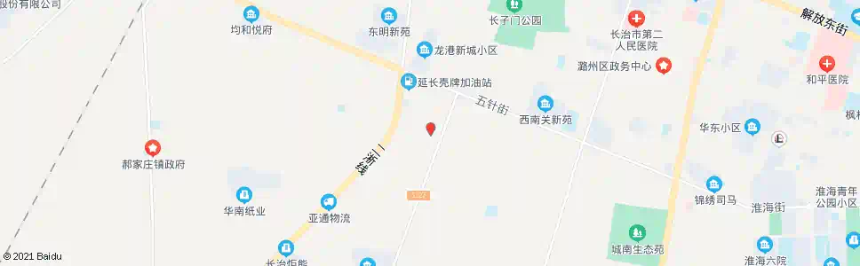 长治米家庄_公交站地图_长治公交_妙搜公交查询2025