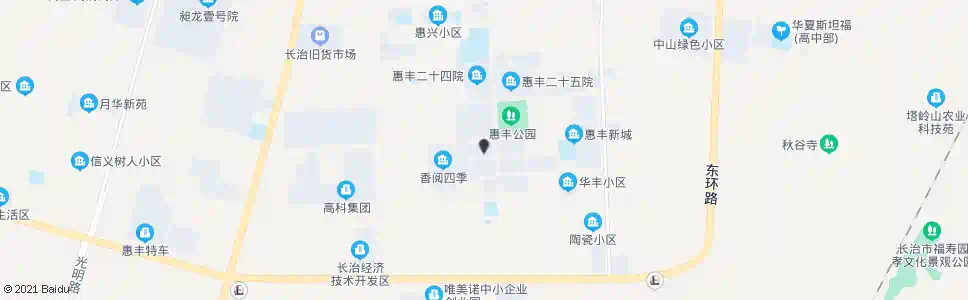 长治惠丰列电_公交站地图_长治公交_妙搜公交查询2025