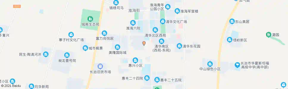 长治淮海西小区_公交站地图_长治公交_妙搜公交查询2025