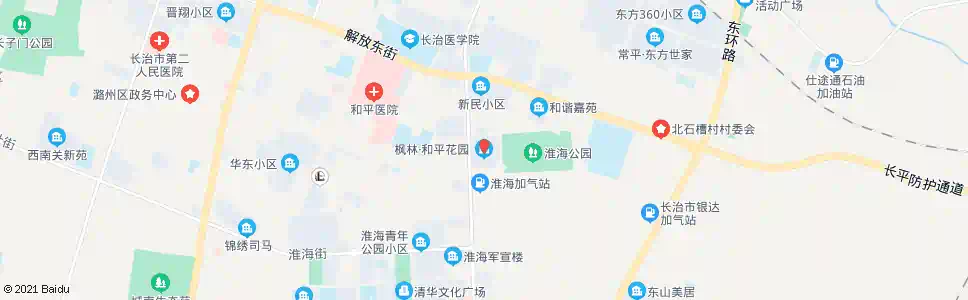 长治枫林花园_公交站地图_长治公交_妙搜公交查询2025