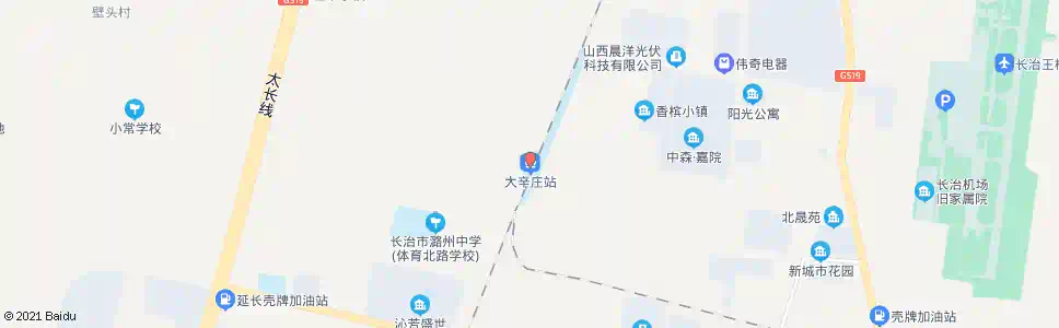 长治大辛庄_公交站地图_长治公交_妙搜公交查询2025
