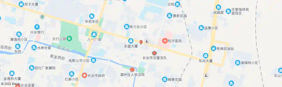 长治交警一大队_公交站地图_长治公交_妙搜公交查询2025
