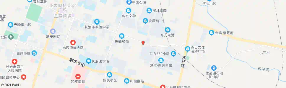 长治东关医院_公交站地图_长治公交_妙搜公交查询2025