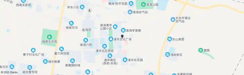 长治淮西小区_公交站地图_长治公交_妙搜公交查询2025