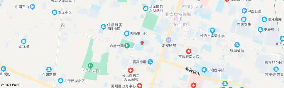 长治城区一中_公交站地图_长治公交_妙搜公交查询2025