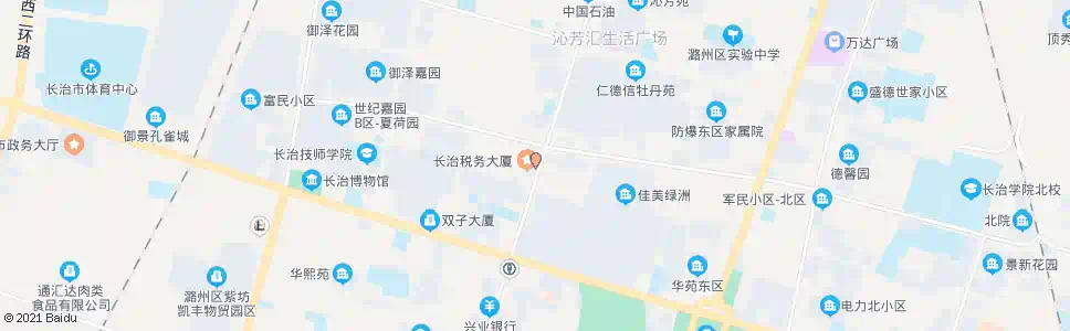 长治国税大厦_公交站地图_长治公交_妙搜公交查询2025