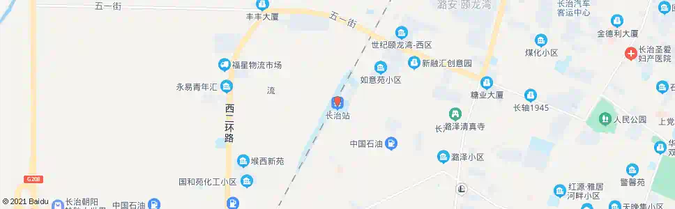 长治西关_公交站地图_长治公交_妙搜公交查询2025