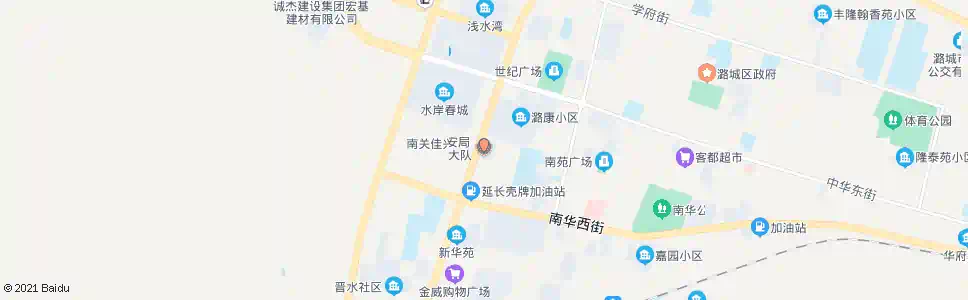 长治潞城交警队_公交站地图_长治公交_妙搜公交查询2025