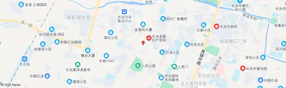 长治日杂大楼_公交站地图_长治公交_妙搜公交查询2025