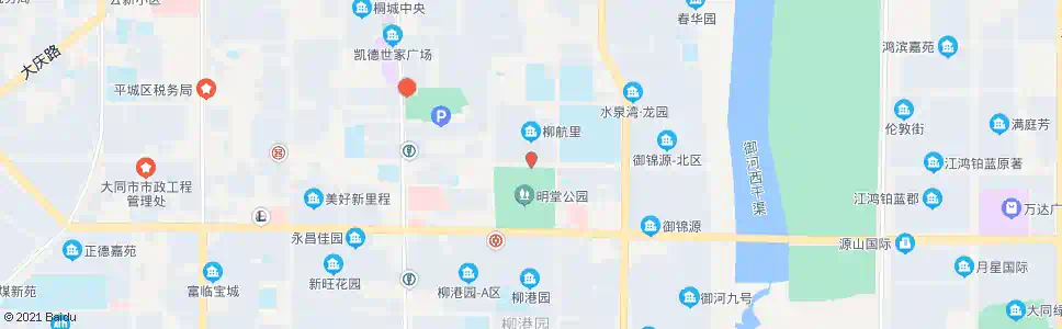 大同柳航里_公交站地图_大同公交_妙搜公交查询2025