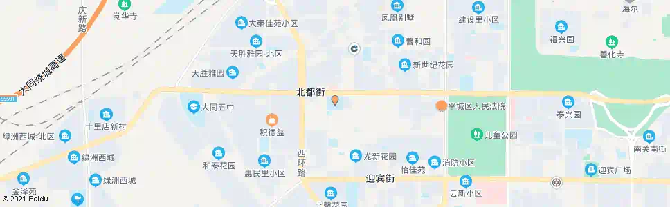 大同大同六中北校区_公交站地图_大同公交_妙搜公交查询2025