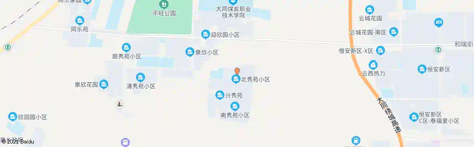大同新六区_公交站地图_大同公交_妙搜公交查询2025
