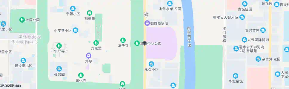 大同御河西路大唐路口_公交站地图_大同公交_妙搜公交查询2025