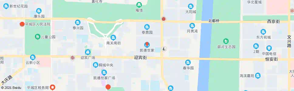 大同凯德世家小区_公交站地图_大同公交_妙搜公交查询2025
