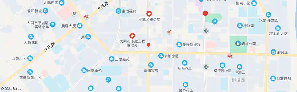 大同魏都大道南环路口_公交站地图_大同公交_妙搜公交查询2025
