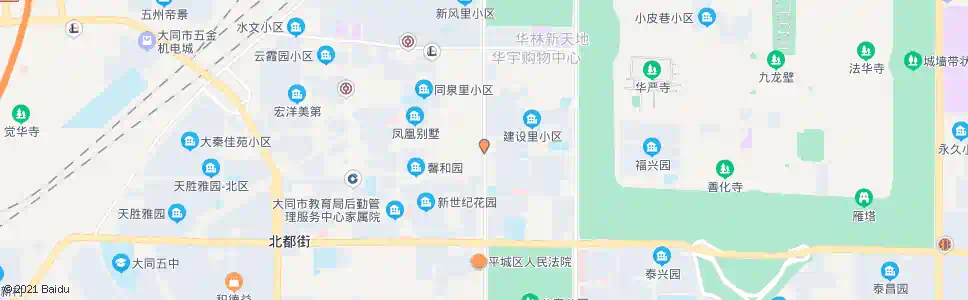大同322医院_公交站地图_大同公交_妙搜公交查询2025