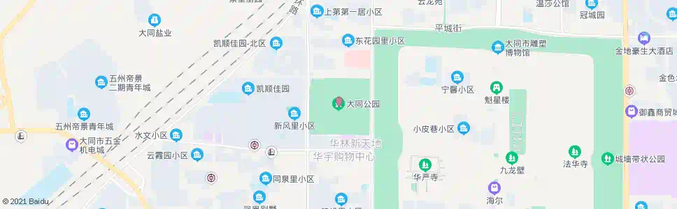 大同观光园_公交站地图_大同公交_妙搜公交查询2025