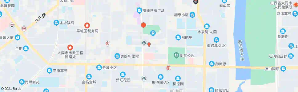 大同向阳里_公交站地图_大同公交_妙搜公交查询2025