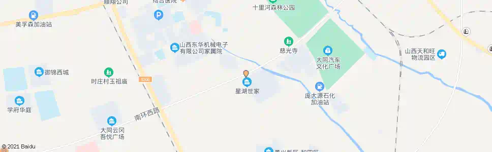 大同马营村南_公交站地图_大同公交_妙搜公交查询2025