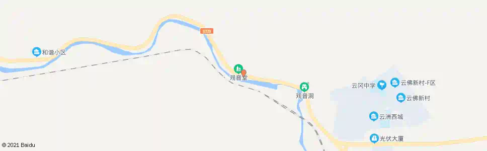 大同观音堂_公交站地图_大同公交_妙搜公交查询2025